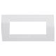 PLACCA GEO 6P BIANCO LATTE - GEWISS GW16406TB - GEWISS GW16406TB - GEWISS GW16406TB product photo Photo 01 2XS