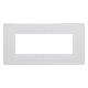 PLACCA GEO 6P BIANCO SATINATO - GEWISS GW16406VW product photo Photo 01 2XS