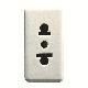 PRESA 2P+T 10/15A ST.EUROAMERICANO SY/WT - GEWISS GW20212 - GEWISS GW20212 - GEWISS GW20212 product photo Photo 01 2XS