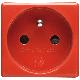 PRESA 2P+T 16A ST.FRANCESE ROSSO - GEWISS GW20312 - GEWISS GW20312 - GEWISS GW20312 product photo Photo 01 2XS