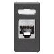 CONNETTORE DATI RJ45 CAT.5E FTP SY/BK - GEWISS GW21243 - GEWISS GW21243 - GEWISS GW21243 product photo Photo 01 2XS