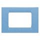 PLACCA 3P AZZURRO CIELO SYSTEM VIRNA - GEWISS GW22163 - GEWISS GW22163 - GEWISS GW22163 product photo Photo 01 2XS