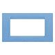 PLACCA 4P AZZURRO CIELO SYSTEM VIRNA - GEWISS GW22164 - GEWISS GW22164 - GEWISS GW22164 product photo Photo 01 2XS