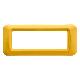 PLACCA 6 POS.GIALLO MAIS TOP SYSTEM - GEWISS GW22586 - GEWISS GW22586 - GEWISS GW22586 product photo Photo 01 2XS