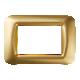 PLACCA 3 POS.ORO ANTICO TOP SYSTEM - GEWISS GW22663 - GEWISS GW22663 product photo Photo 01 2XS