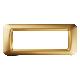 PLACCA 6 POS.ORO ANTICO TOP SYSTEM - GEWISS GW22666 - GEWISS GW22666 - GEWISS GW22666 product photo Photo 01 2XS