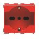 PRESA 2P+T 16A BIV.ST.ITALIANO/TED.ROSSA - GEWISS GW30214 - GEWISS GW30214 - GEWISS GW30214 product photo Photo 01 2XS