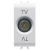 PRESA TV 1M PASS.5DB C.MASC.9,5MM BIANCO - GEWISS GW10362 product photo Photo 01 2XS