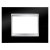 PLACCA LUX 3P NERO TONER - GEWISS GW16203TN product photo Photo 02 2XS