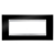 PLACCA LUX 6P NERO TONER - GEWISS GW16206TN - GEWISS GW16206TN product photo Photo 02 2XS