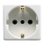 PRESA 2P+T 16A STANDARD ITALIANO/TEDESCO SY/WT - GEWISS GW20205 product photo Photo 01 2XS
