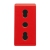 PRESA 2P+T 16A BIVALENTE STANDARD ITALIANO ROSSA - GEWISS GW20295 product photo Photo 01 2XS