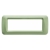 PLACCA 6 POSTI VERDE VENEZIA TOP SYSTEM - GEWISS GW22546 product photo Photo 01 2XS