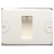 PLACCA 1 POSTO BIANCO COMPACT - GEWISS GW24001 product photo Photo 01 2XS