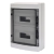 QUADRO DISTRIBUZIONE PARETE 24 MODULI (12X2) IP65 - GEWISS GW40104 product photo Photo 01 2XS