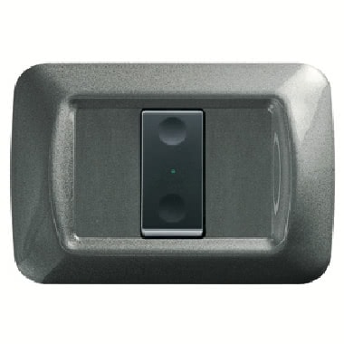 PULSANTIERA 1 CANALE + PLACCA TIT.S/B/T - GEWISS GW21991 product photo Photo 01 3XL