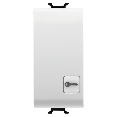 PULSANTE 1M 1P NA 16A 'CHIAVE' BIANCO - GEWISS GW10152 product photo Photo 01 3XL