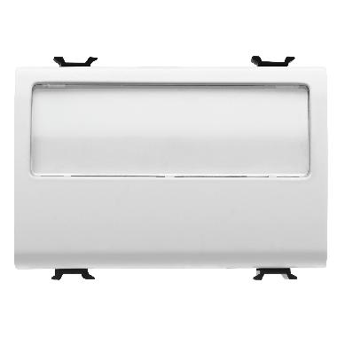 PULS.3M 1P NA 10A TARGA PORTAN.ILL.B. - GEWISS GW10192 - GEWISS GW10192 product photo Photo 01 3XL