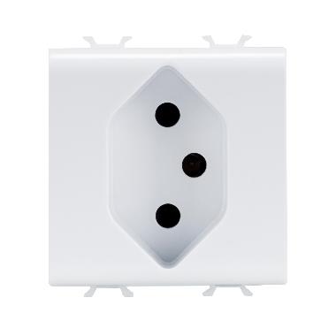 PRESA SVIZZERA TIPO 13 2P+T 10A 250V BIA - GEWISS GW10346 - GEWISS GW10346 - GEWISS GW10346 product photo Photo 01 3XL