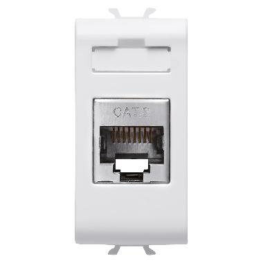 CONNETTORE RJ45 1M CAT.6 FTP BIANCO - GEWISS GW10424 - GEWISS GW10424 - GEWISS GW10424 product photo Photo 01 3XL