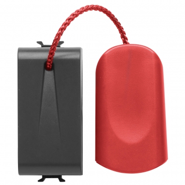 PULSANTE 1M 1P NA 16A TIRANTE NERO - GEWISS GW12136 product photo Photo 02 3XL