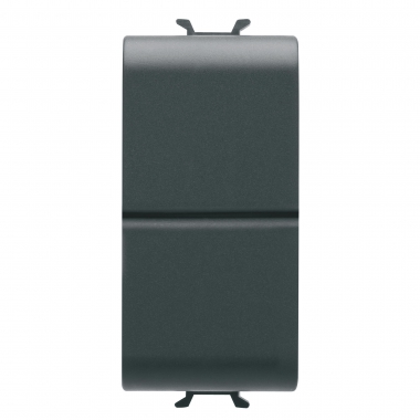 PULSANTE UNIP.DOPPIO NA 16A NERO - GEWISS GW12141 - GEWISS GW12141 product photo Photo 02 3XL