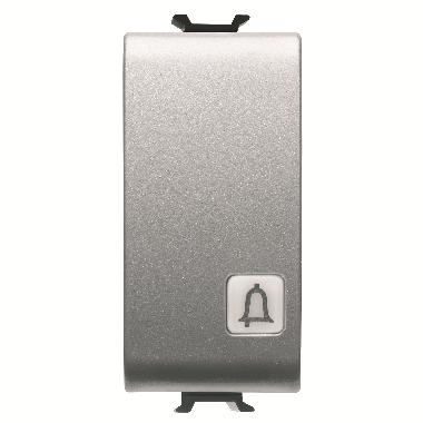 PULSANTE 1M 1P NA 16A CAMPANELLO TITANIO - GEWISS GW14153 - GEWISS GW14153 - GEWISS GW14153 product photo Photo 01 3XL