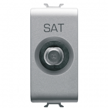 PRESA TV/SAT 1M PASS.5DB C.F-FEMM.TIT. - GEWISS GW14372 - GEWISS GW14372 product photo Photo 01 3XL