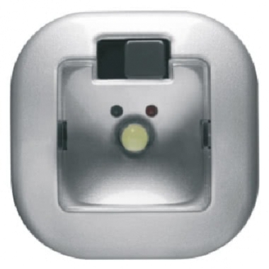 LAMPADA ANTI ANTI BLACK-OUT ESTRAIBILE 230V AC 50/60HZ 2H TITANIO - GEWISS GW14661 product photo Photo 01 3XL