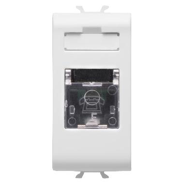 CONNETTORE TELEFONICO RJ11 1M B.SAT - GEWISS GW15401 product photo Photo 01 3XL