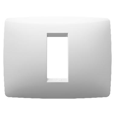PLACCA ONE 1P BIANCO LATTE - GEWISS GW16101TB - GEWISS GW16101TB - GEWISS GW16101TB product photo Photo 01 3XL