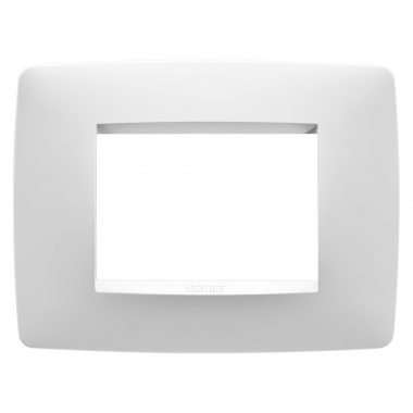 PLACCA ONE 3P BIANCO LATTE - GEWISS GW16103TB product photo Photo 02 3XL