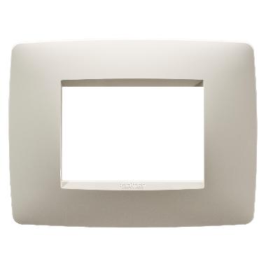 PLACCA ONE 3P AVORIO - GEWISS GW16103TI - GEWISS GW16103TI - GEWISS GW16103TI product photo Photo 01 3XL