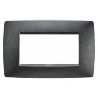 PLACCA ONE 4P ARDESIA - GEWISS GW16104VA product photo Photo 01 3XL