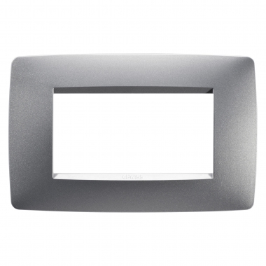 PLACCA ONE 4P TITANIO - GEWISS GW16104VT product photo Photo 02 3XL