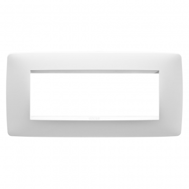 PLACCA ONE 6P BIANCO LATTE - GEWISS GW16106TB product photo Photo 02 3XL