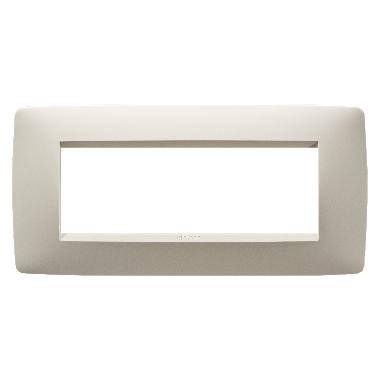 PLACCA ONE 6P AVORIO - GEWISS GW16106TI - GEWISS GW16106TI - GEWISS GW16106TI product photo Photo 01 3XL
