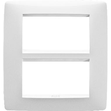 PLACCA ONE 8P BIANCO LATTE - GEWISS GW16108TB - GEWISS GW16108TB product photo Photo 01 3XL