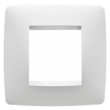 PLACCA ONE INTERNO 2P BIANCO LATTE - GEWISS GW16122TB product photo Photo 01 3XL
