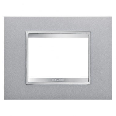 PLACCA LUX 3P TITANIO - GEWISS GW16203VT product photo Photo 02 3XL