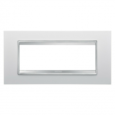 PLACCA LUX 6P BIANCO LATTE - GEWISS GW16206TB - GEWISS GW16206TB product photo Photo 01 3XL