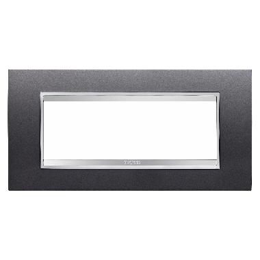 PLACCA LUX 6P ARDESIA - GEWISS GW16206VA - GEWISS GW16206VA - GEWISS GW16206VA product photo Photo 01 3XL