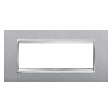 PLACCA LUX 6P TITANIO - GEWISS GW16206VT - GEWISS GW16206VT product photo Photo 02 3XL