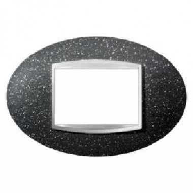 PLACCA ART 3P PIETRA LAVA - GEWISS GW16303RL product photo Photo 01 3XL