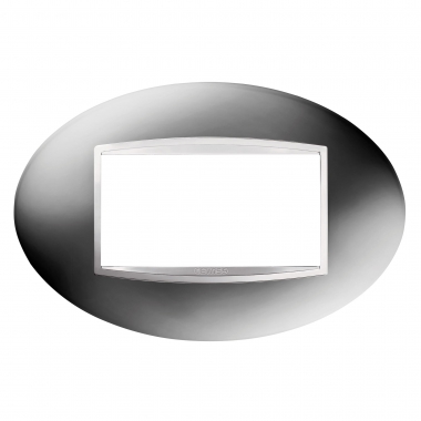 PLACCA ART 4P CROMO - GEWISS GW16304MC - GEWISS GW16304MC product photo Photo 02 3XL