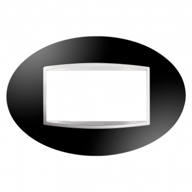 PLACCA ART 4P NERO TONER - GEWISS GW16304TN - GEWISS GW16304TN product photo Photo 02 3XL