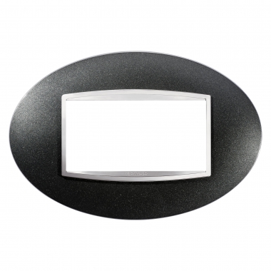 PLACCA ART 4P ARDESIA - GEWISS GW16304VA - GEWISS GW16304VA product photo Photo 02 3XL