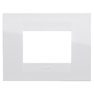 PLACCA GEO 3P BIANCO LATTE - GEWISS GW16403TB product photo Photo 01 3XL