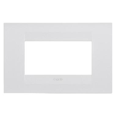 PLACCA GEO 4P BIANCO SATINATO - GEWISS GW16404VW product photo Photo 01 3XL