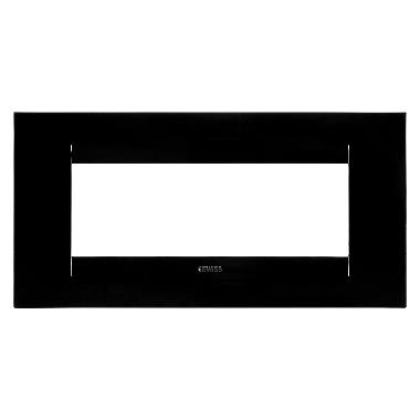 PLACCA GEO 6P NERO TONER - GEWISS GW16406TN - GEWISS GW16406TN - GEWISS GW16406TN product photo Photo 01 3XL